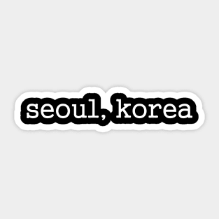 Seoul, Korea - South Korea Sticker